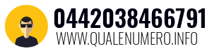 Numero di telefono 0442038466791 0442038466791
