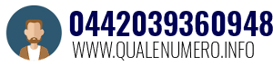 Numero di telefono 0442039360948 0442039360948