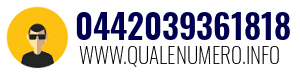 Numero di telefono 0442039361818 0442039361818