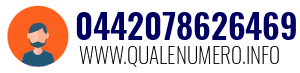 Numero di telefono 0442078626469 0442078626469