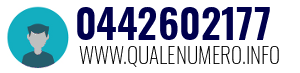 Numero di telefono 0442602177 0442602177