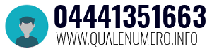 Numero di telefono 04441351663 04441351663