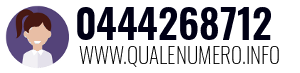 Numero di telefono 0444268712 0444268712