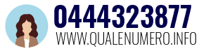 Numero di telefono 0444323877 0444323877
