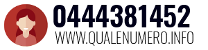 Numero di telefono 0444381452 0444381452