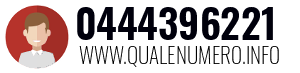 Numero di telefono 0444396221 0444396221