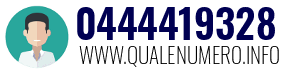 Numero di telefono 0444419328 0444419328