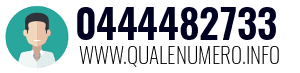Numero di telefono 0444482733 0444482733