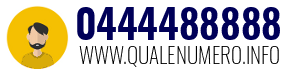 Numero di telefono 0444488888 0444488888