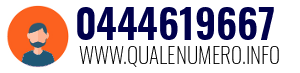 Numero di telefono 0444619667 0444619667