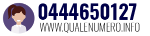 Numero di telefono 0444650127 0444650127