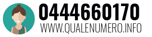 Numero di telefono 0444660170 0444660170