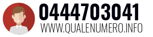 Numero di telefono 0444703041 0444703041