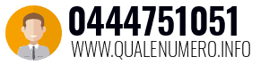 Numero di telefono 0444751051 0444751051