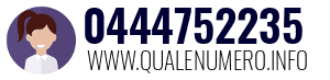 Numero di telefono 0444752235 0444752235