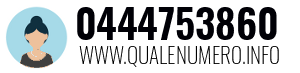 Numero di telefono 0444753860 0444753860