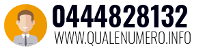 Numero di telefono 0444828132 0444828132