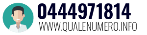 Numero di telefono 0444971814 0444971814