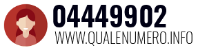 Numero di telefono 04449902 04449902
