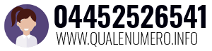 Numero di telefono 04452526541 04452526541
