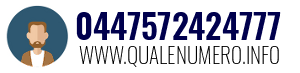 Numero di telefono 0447572424777 0447572424777