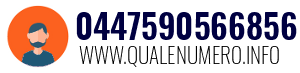 Numero di telefono 0447590566856 0447590566856