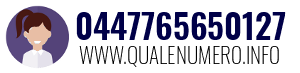 Numero di telefono 0447765650127 0447765650127