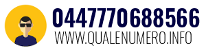 Numero di telefono 0447770688566 0447770688566