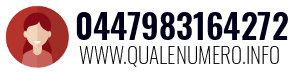 Numero di telefono 0447983164272 0447983164272