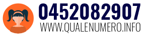 Numero di telefono 0452082907 0452082907