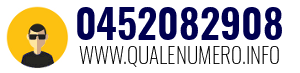 Numero di telefono 0452082908 0452082908