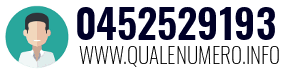 Numero di telefono 0452529193 0452529193