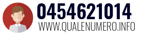 Numero di telefono 0454621014 0454621014