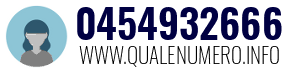 Numero di telefono 0454932666 0454932666