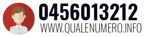Numero di telefono 0456013212 0456013212
