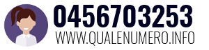 Numero di telefono 0456703253 0456703253
