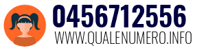 Numero di telefono 0456712556 0456712556