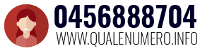 Numero di telefono 0456888704 0456888704