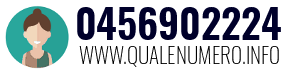 Numero di telefono 0456902224 0456902224