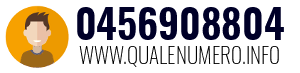 Numero di telefono 0456908804 0456908804