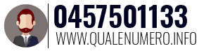 Numero di telefono 0457501133 0457501133