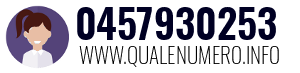 Numero di telefono 0457930253 0457930253