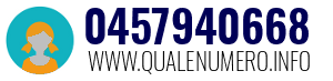 Numero di telefono 0457940668 0457940668