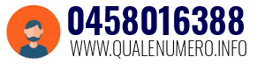 Numero di telefono 0458016388 0458016388