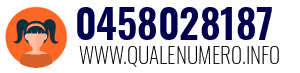 Numero di telefono 0458028187 0458028187