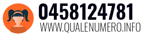 Numero di telefono 0458124781 0458124781