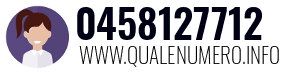 Numero di telefono 0458127712 0458127712