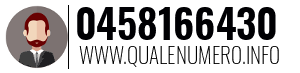 Numero di telefono 0458166430 0458166430