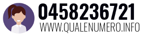 Numero di telefono 0458236721 0458236721