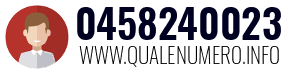 Numero di telefono 0458240023 0458240023